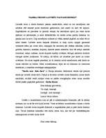 Referāts 'Darba tikums latviešu tautasdziesmās', 1.