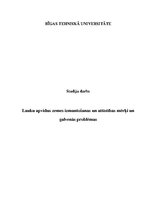 Referāts 'Lauku apvidus zemes izmantošanas un attīstības mērķi un galvenās problēmas', 1.