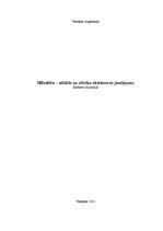 Referāts 'Mīlestība - atbilde uz cilvēka eksistences jautājumu', 1.