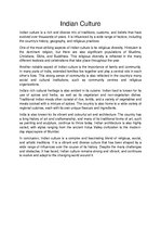 Eseja 'Indian Culture', 1.