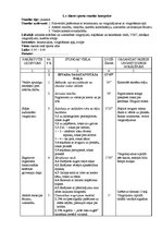 Paraugs 'Sporta stundas konspekts 2.a klasei; rotaļas', 1.