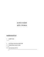 Referāts 'Ķēžu teorija', 1.