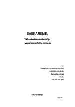 Referāts 'Vidusskolēnu un skolotāju saskarsme mācību procesā', 1.
