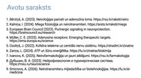 Prezentācija 'Adenozīns kā smadzeņu enerģijas un miera regulators', 26.