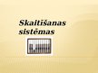 Prezentācija 'Skaitīšanas sistēmas', 1.
