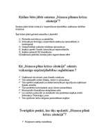 Konspekts 'Biznesa plāns krīzes situācijai', 1.