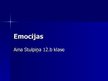 Prezentācija 'Emocijas', 1.