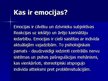 Prezentācija 'Emocijas', 2.