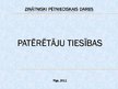 Prezentācija 'Patērētāju tiesības', 1.