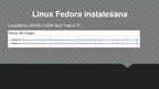 Prezentācija 'Operētājsistēma Linux Fedora', 8.