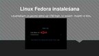 Prezentācija 'Operētājsistēma Linux Fedora', 9.