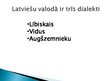 Prezentācija 'Latviešu valodas dialekti un izloksnes', 4.
