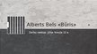 Prezentācija 'Alberts Bels «Būris»', 1.