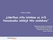Referāts 'Līderības stils a/s "Hansabanka" un tā nozīme attīstībā', 52.