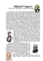 Referāts 'Rihards Vāgners', 1.