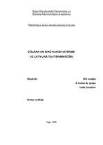 Referāts 'Dolāra un eiro kursa ietekme uz Latvijas tautsaimniecību', 1.