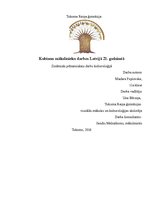 Referāts 'Kubisms 21.gadsimtā Latvijā', 1.