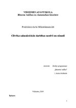 Referāts 'Cilvēka saimnieciskās darbības motīvi un stimuli', 1.
