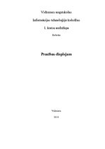 Referāts 'Ergonomika darbā ar displeju ierīcēm', 1.