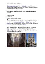 Konspekts 'Romānikas un gotikas stils', 3.