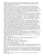 Eseja 'Death of a Character ', 1.