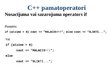 Prezentācija 'C++ pamatoperatori', 4.
