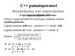 Prezentācija 'C++ pamatoperatori', 5.