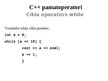 Prezentācija 'C++ pamatoperatori', 16.