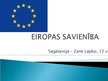 Prezentācija 'Eiropas Savienība', 1.
