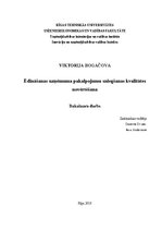 Diplomdarbs 'Ēdināšanas uzņēmuma pakalpojumu sniegšanas kvalitātes novērtēšana', 1.
