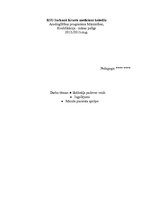 Prakses atskaite 'Izgulējumi, miruša pacienta aprūpe un skābekļa padeves veidi', 1.
