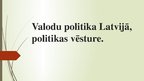 Prezentācija 'Valodu politikas vēsture', 1.