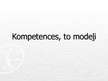 Prezentācija 'Kompetences, to modeļi', 1.