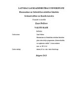 Referāts 'Valsts kase', 1.