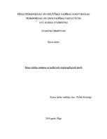 Referāts 'Masu mediju ietekme uz kultūrvidi vispārizglītojošā skolā', 1.