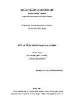 Konspekts 'ASV un Lielbritānija starpkaru periodā', 1.