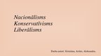 Prezentācija 'Konservatīvisms, liberālisms, nacionālisms', 26.