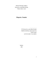 Referāts 'Muitas tiesības - eksports, tranzīts', 1.