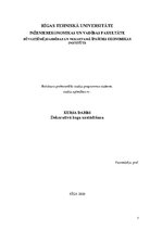 Referāts 'Projekta iniciācija ar ProjectLibre programmu', 1.