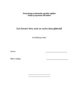 Referāts 'Lai vienmēr būtu saule un saules aizsarglīdzekļi', 1.