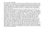 Eseja 'Lord of the Flies the Mask', 1.