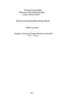 Referāts 'Anglijas un Francijas attiecības Napoleona karu laikā 1793.–1817.g.', 1.