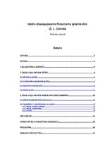 Referāts 'Ideālu atspoguļojums klasicisma glezniecībā. Ž.L.Davids', 1.