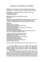 Konspekts 'Reklāmas un reklamēšanas atšķirības', 1.