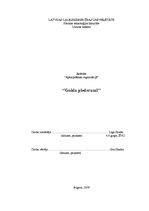 Referāts 'Galda piederumi', 1.