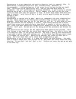 Eseja 'The Meaning of Perseverance', 1.