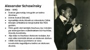 Prezentācija 'Alexander Schawinsky', 2.