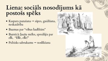 Prezentācija 'Nāve un tās raisītie psiholoģiskie aspekti "Mērnieku Laikos"', 6.