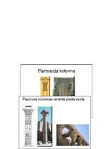 Referāts 'Kolonnas ēģiptiešu arhitektūrā', 7.