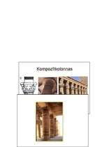 Referāts 'Kolonnas ēģiptiešu arhitektūrā', 9.